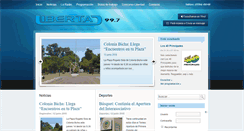 Desktop Screenshot of fmlibertad997.com.ar